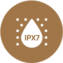IPX7 Waterproof